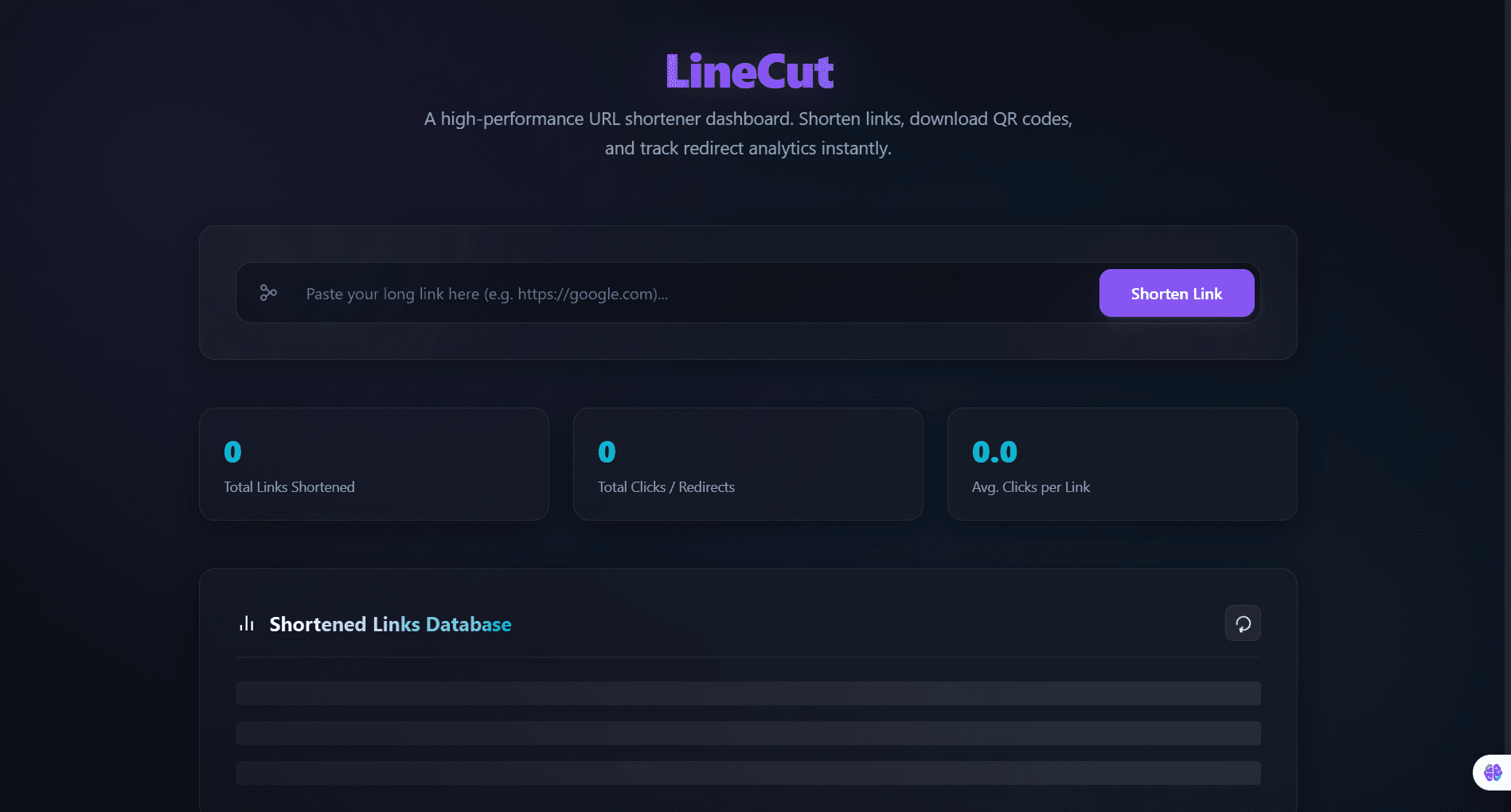 LineCut – Link Shortener